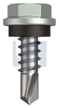 METAL SDS HEX HEAD + WASHER CL4 SG MET SEAL HX:10-16X 16 thumbnail 3