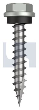 TYPE 17 HEX HEAD + WASHER CL4 SG T17 SEAL HX:10-12X 30 thumbnail 3