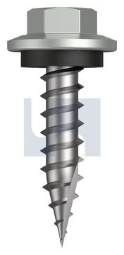 TYPE 17 HEX HEAD + WASHER CL4 SG T17 SEAL HX:12-11X 25 thumbnail 3