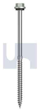 TYPE 17 HEX HEAD + WASHER CL4 SG T17 SEAL HX S:14-10X125 thumbnail 3