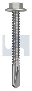 s500 SDS FLANGED HEX HEAD CL4 SM S500 FLG HX:12-24X 50 thumbnail 3