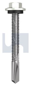 s500 SDS HEX HEAD + WASHER CL4 SM S500 SEAL HX:12-24X 50 thumbnail 3