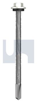 s500 SDS HEX HEAD + WASHER CL4 SM S500 SEAL HX:12-24X 85 thumbnail 3