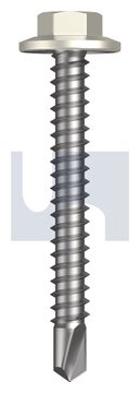 METAL SDS FLANGED HEX HEAD CL4 SM MET FLG HX:12-14X 45 thumbnail 3