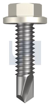 METAL SDS FLANGED HEX HEAD CL4 SM MET FLG HX:14-20X 25 thumbnail 3