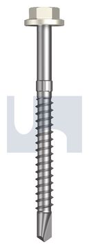 METAL SDS FLG HEX HEAD CL4 SM MET FLG HX S:14-10X 75 thumbnail 3