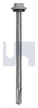 s500 SDS HEX HEAD + WASHER CL4 SO S500 SEAL HX:12-24X 85 thumbnail 3
