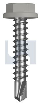 METAL SDS FLANGED HEX HEAD CL4 SO MET FLG HX:10-16X 25 thumbnail 3