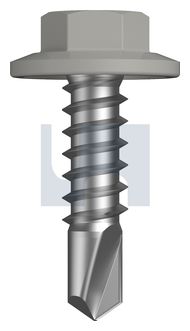 METAL SDS FLANGED HEX HEAD CL4 SO MET FLG HX:12-14X 20 thumbnail 3