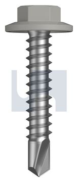 METAL SDS FLANGED HEX HEAD CL4 SO MET FLG HX:12-14X 30 thumbnail 3