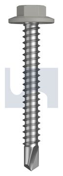 METAL SDS FLANGED HEX HEAD CL4 SO MET FLG HX:12-14X 45 thumbnail 3