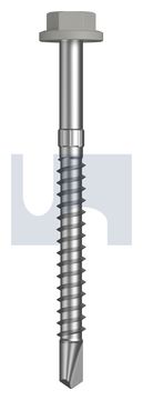 METAL SDS FLG HEX HEAD CL4 SO MET FLG HX S:14-10X 75 thumbnail 3
