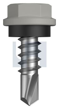 METAL SDS HEX HEAD + WASHER CL4 SO MET SEAL HX:10-16X 16 thumbnail 3