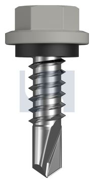 METAL SDS HEX HEAD + WASHER CL4 SO MET SEAL HX:14-14X 22 thumbnail 3
