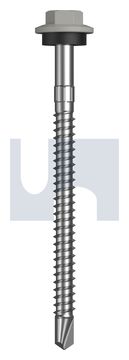 METAL SDS HEX HEAD + WASHER CL4 SO MET SEAL HX S:12-14X 75 thumbnail 3