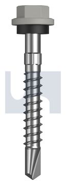 METAL SDS HEX HEAD + WASHER CL4 SO MET SEAL HX S:14-10X 50 thumbnail 3