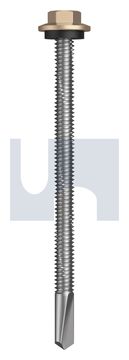 s500 SDS HEX HEAD + WASHER CL4 ST S500 SEAL HX:12-24X 85 thumbnail 3