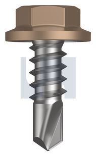METAL SDS FLANGED HEX HEAD CL4 ST MET FLG HX: 8-18X 12 thumbnail 3