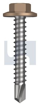 METAL SDS FLANGED HEX HEAD CL4 ST MET FLG HX:12-14X 35 thumbnail 3