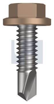 METAL SDS FLANGED HEX HEAD CL4 ST MET FLG HX:14-20X 22 thumbnail 3