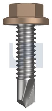 METAL SDS FLANGED HEX HEAD CL4 ST MET FLG HX:14-20X 25 thumbnail 3