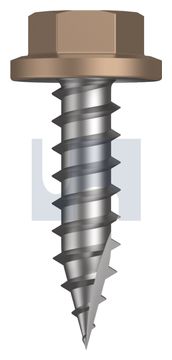 TYPE 17 FLANGED HEX HEAD CL4 ST T17 FLG HX:14-10X 25 thumbnail 3