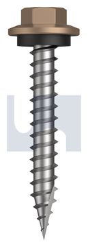 TYPE 17 HEX HEAD + WASHER CL4 ST T17 SEAL HX:12-11X 40 thumbnail 3
