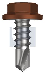 METAL SDS FLANGED HEX HEAD CL4 TE MET FLG HX: 8-18X 12 thumbnail 3