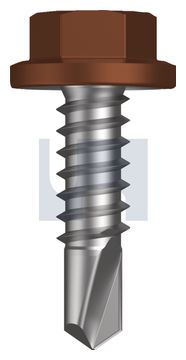 METAL SDS FLANGED HEX HEAD CL4 TE MET FLG HX:14-14X 22 thumbnail 3