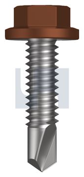METAL SDS FLANGED HEX HEAD CL4 TE MET FLG HX:14-20X 25 thumbnail 3