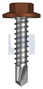 METAL SDS 5/16AF FLANGED HEX CL4 TE MET 5/16AF HX:14-14X 22 thumbnail 3