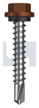 METAL SDS HEX HEAD + WASHER CL4 TE MET SEAL HX:14-10X 42 thumbnail 3