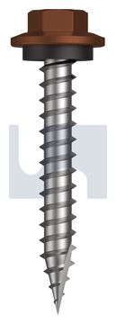 TYPE 17 HEX HEAD + WASHER CL4 TE T17 SEAL HX:12-11X 40 thumbnail 3