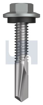 s500 SDS HEX HEAD + WASHER CL4 WA S500 SEAL HX:12-24X 32 thumbnail 3