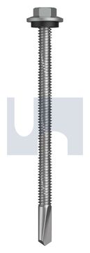 s500 SDS HEX HEAD + WASHER CL4 WA S500 SEAL HX:12-24X 85 thumbnail 3