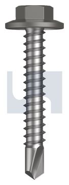 METAL SDS FLANGED HEX HEAD CL3 WA MET FLG HX:12-14X 35 thumbnail 3
