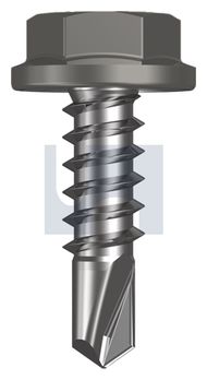 METAL SDS FLANGED HEX HEAD CL4 WA MET FLG HX:10-16X 16 thumbnail 3