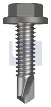 METAL SDS FLANGED HEX HEAD CL4 WA MET FLG HX:14-20X 25 thumbnail 3