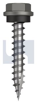 TYPE 17 HEX HEAD + WASHER CL4 WA T17 SEAL HX:10-12X 30 thumbnail 3