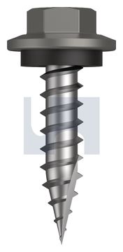 TYPE 17 HEX HEAD + WASHER CL4 WA T17 SEAL HX:12-11X 25 thumbnail 3