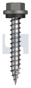 TYPE 17 HEX HEAD + WASHER CL4 WA T17 SEAL HX:14-10X 40 thumbnail 3