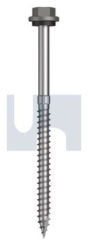 TYPE 17 HEX HEAD + WASHER CL4 WA T17 SEAL HX S:14-10X100 thumbnail 3