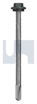 s500 SDS HEX HEAD + WASHER CL4 WG S500 SEAL HX:12-24X 85 thumbnail 3