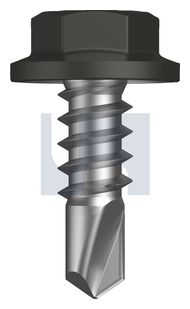 METAL SDS FLANGED HEX HEAD CL4 WG MET FLG HX: 8-18X 12 thumbnail 3