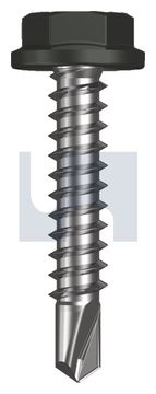 METAL SDS FLANGED HEX HEAD CL4 WG MET FLG HX:10-16X 25 thumbnail 3