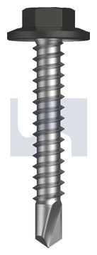 METAL SDS FLANGED HEX HEAD CL4 WG MET FLG HX:12-14X 35 thumbnail 3