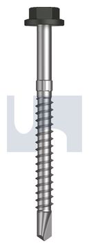 METAL SDS FLG HEX HEAD CL4 WG MET FLG HX S:14-10X 75 thumbnail 3