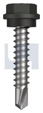 METAL SDS HEX HEAD + WASHER CL4 WG MET SEAL HX:10-16X 25 thumbnail 3