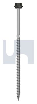 TYPE 17 HEX HEAD + WASHER CL4 WG T17 SEAL HX S:14-10X150 thumbnail 3