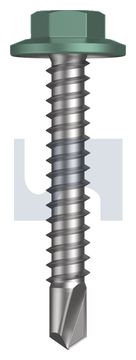METAL SDS FLANGED HEX HEAD CL3 WI MET FLG HX:12-14X 35 thumbnail 3